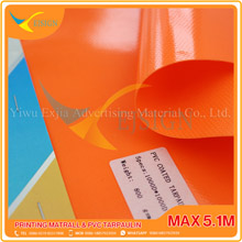 COATED PVC TARPAULIN EJCP002-7 G ORENGE