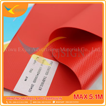 COATED PVC TARPAULIN EJCP002-5 M RED